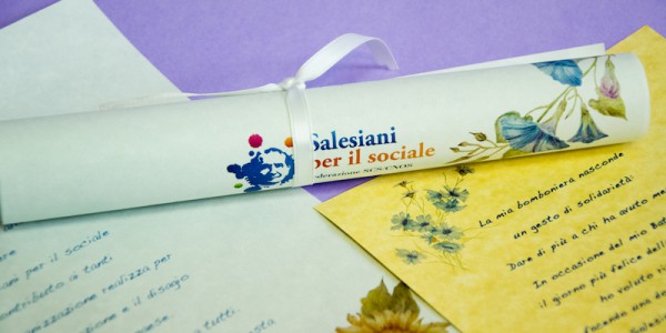 Pergamene Solidali – Salesiani per il Sociale